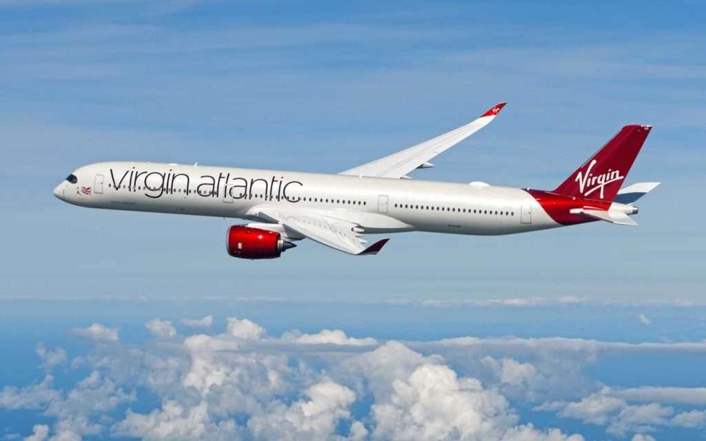 A Virgin Atlantic Airbus A350-1000