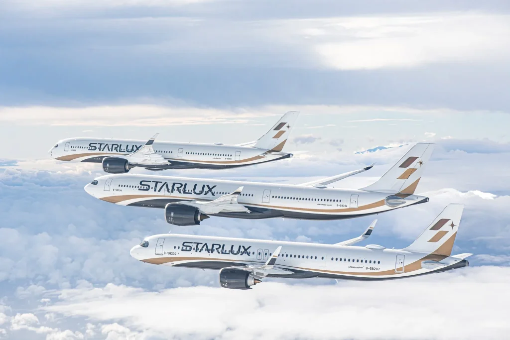 The Starlux Airbus fleet