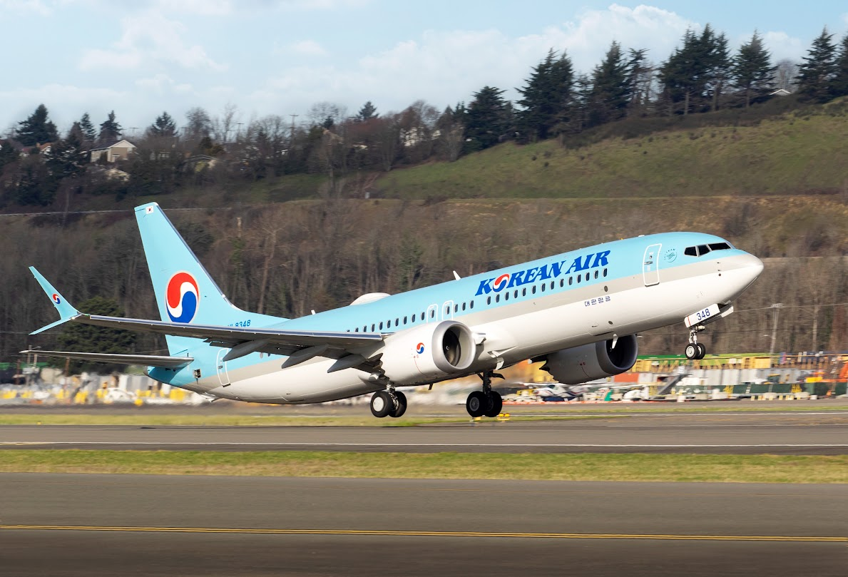 Korean air boeing 737 max