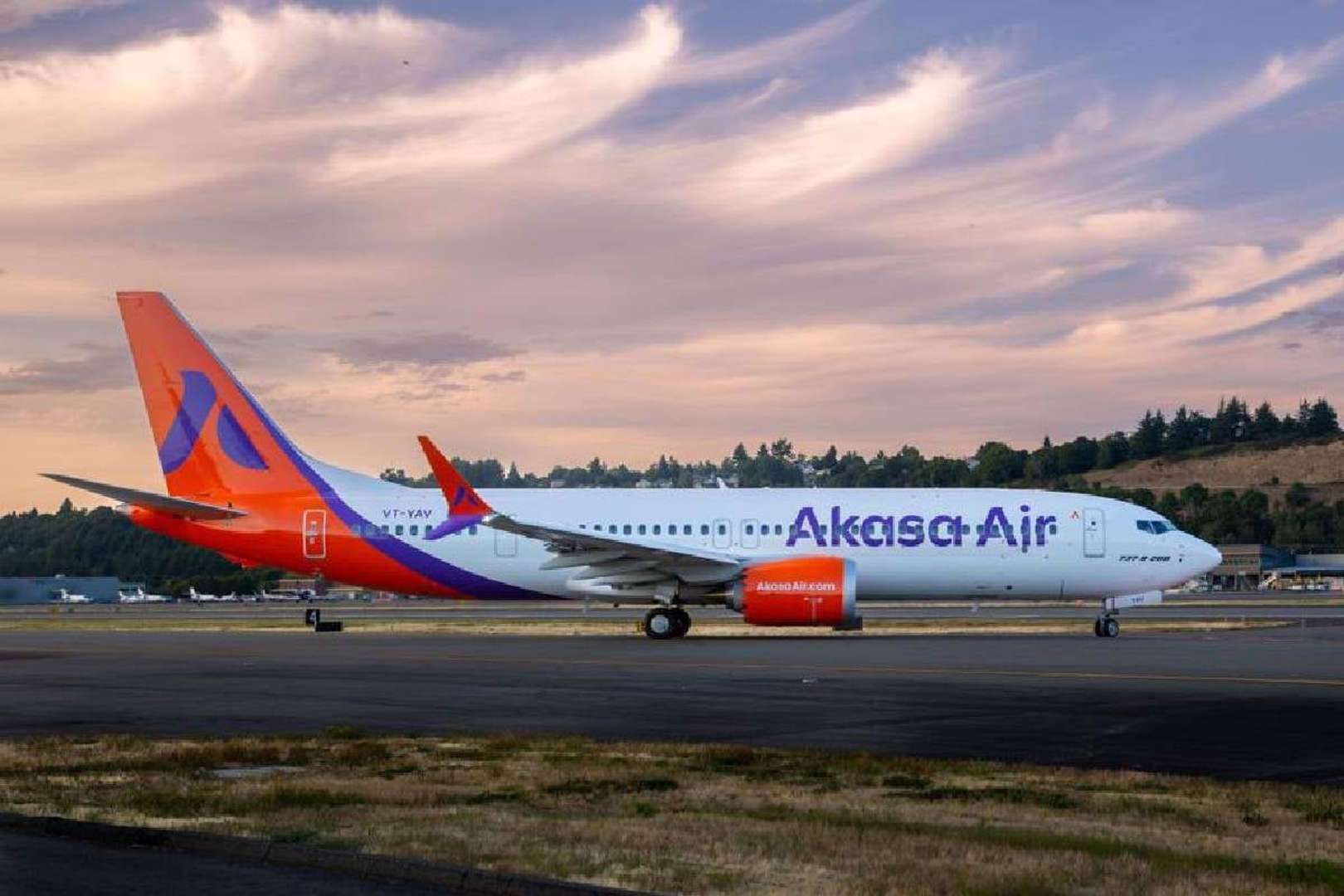 Akasa Air first Boeing 737-8-200