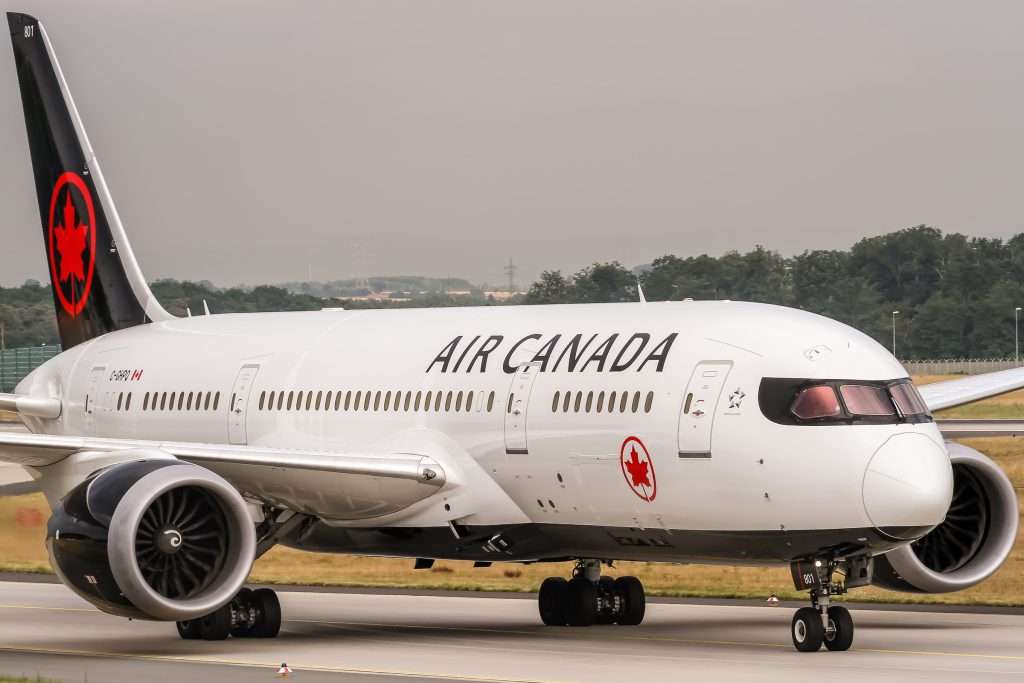 C-GHPQ Air Canada Boeing 787-8 Dreamliner coming in from Montreal (YUL) @ Frankfurt (FRA) /