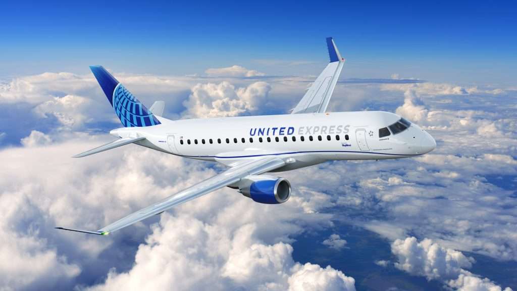 Skywest Embraer E175 operating with United Express