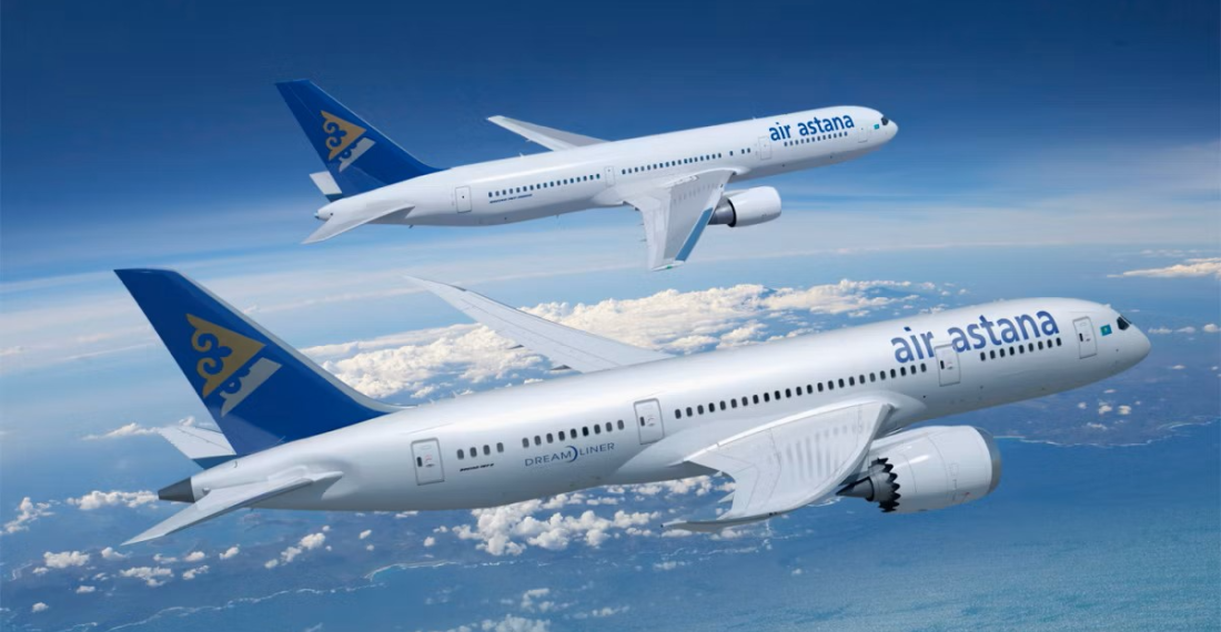 Air Astana will grow its fleet of aircraft up to 80 units as it looks to expand, new additions will include the Boeing 787 Dreamliner.