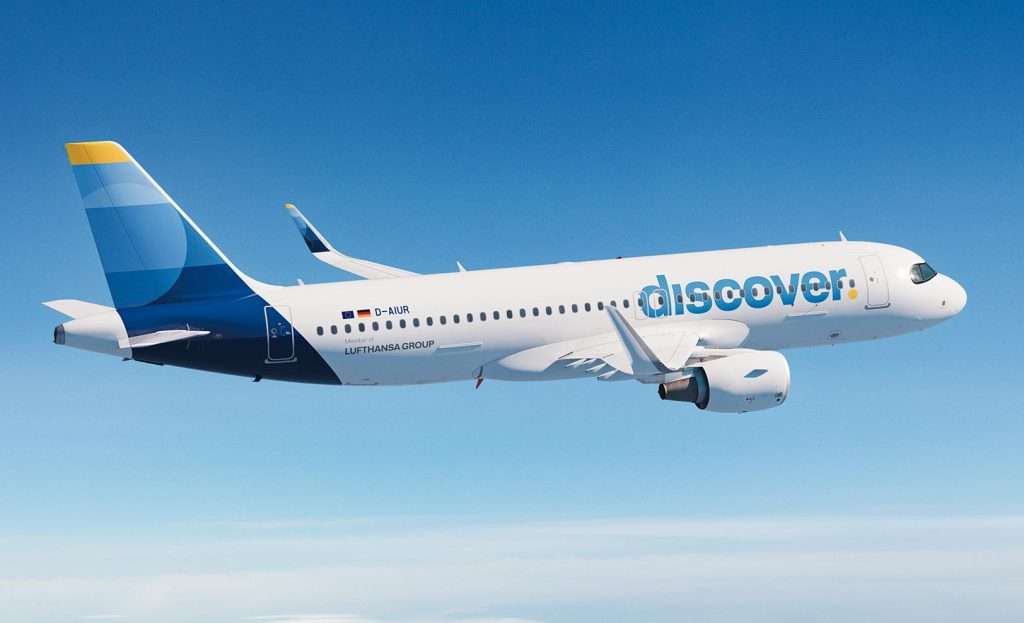 A Discover Airlines Airbus A320