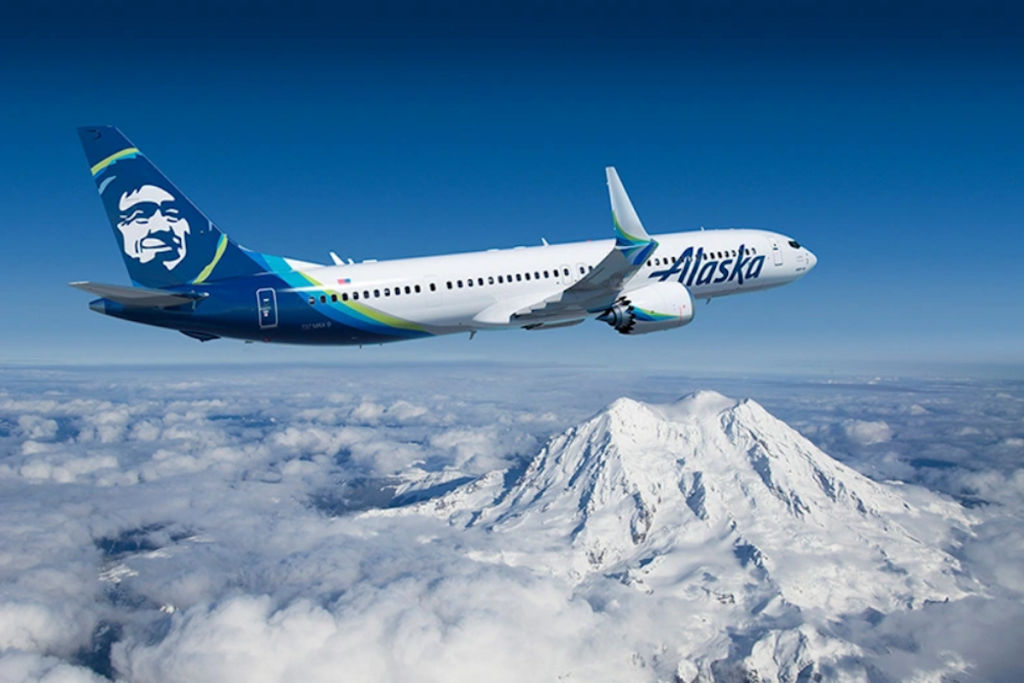 An Alaska Airlines Boeing 737 MAX has seen its exit door blowout during a flight from Portland to Ontario resulting in an emergency landing.