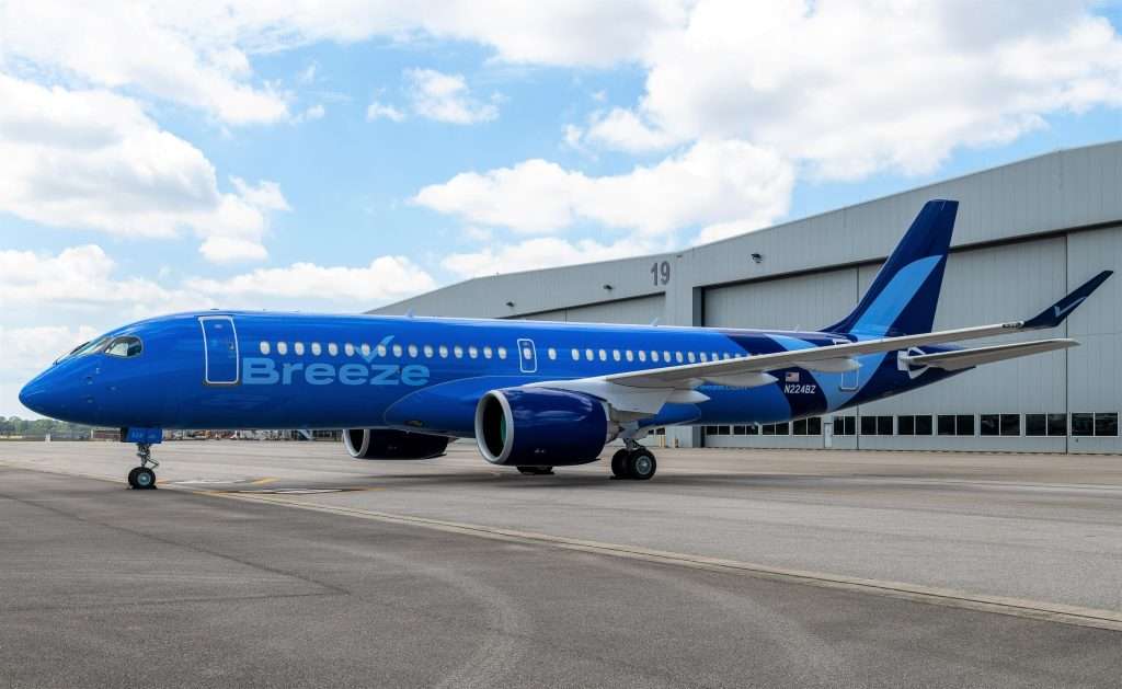 Breeze Airways has reaffirmed strong interest in acquiring a stretched A220, dubbed the A220-500 if Airbus moves ahead with the aircraft.