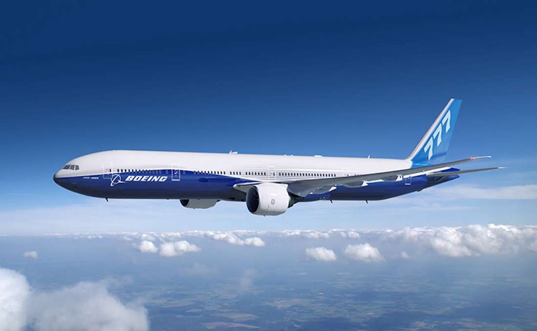 A Boeing 777-300ER