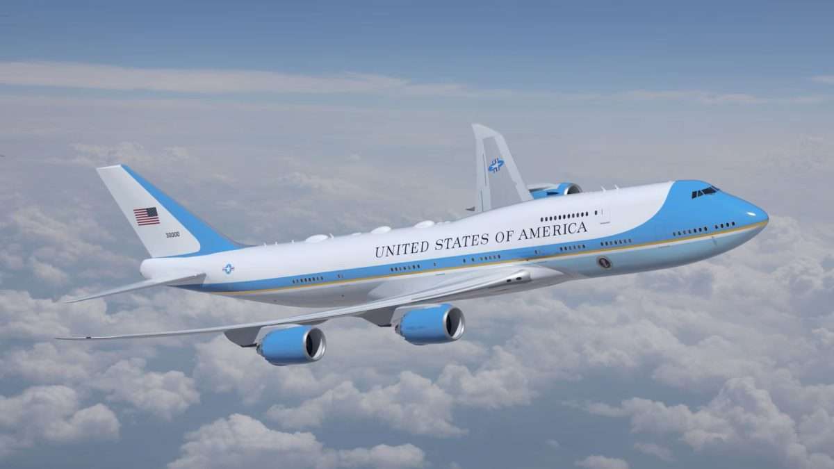 The new Air Force One