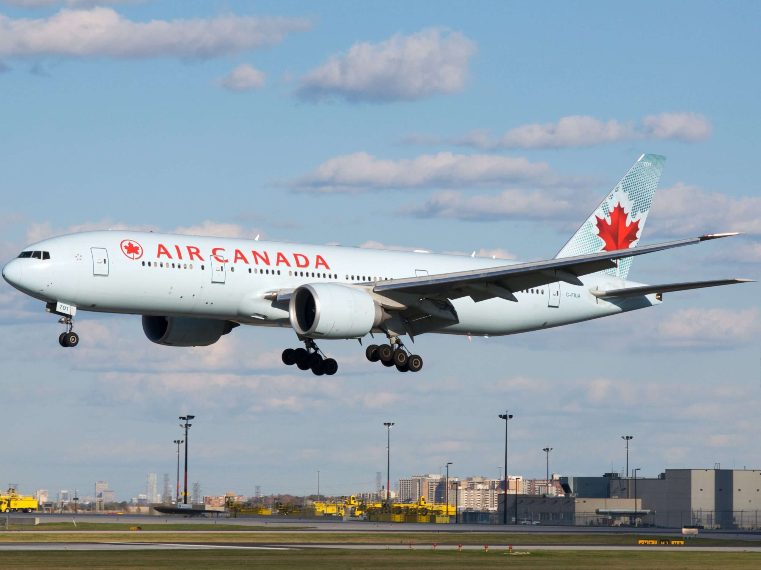An Air Canada Boeing 777