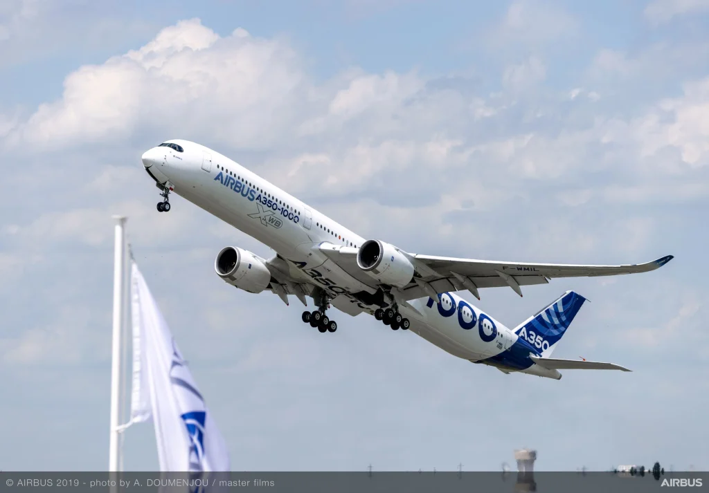 The Airbus A350-1000