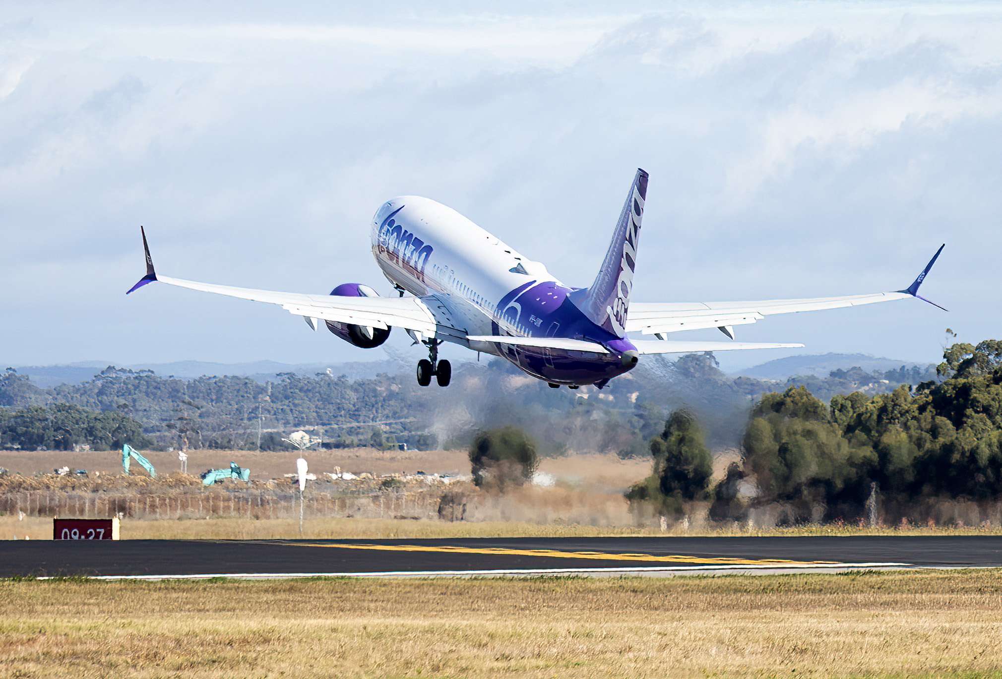 A Bonza Boeing 737 MAX
