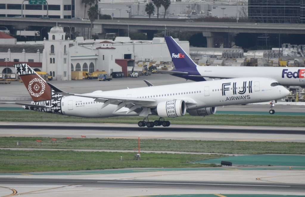A Fiji Airways Airbus A350-900