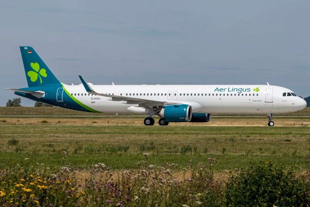 An Aer Lingus Airbus A321neo