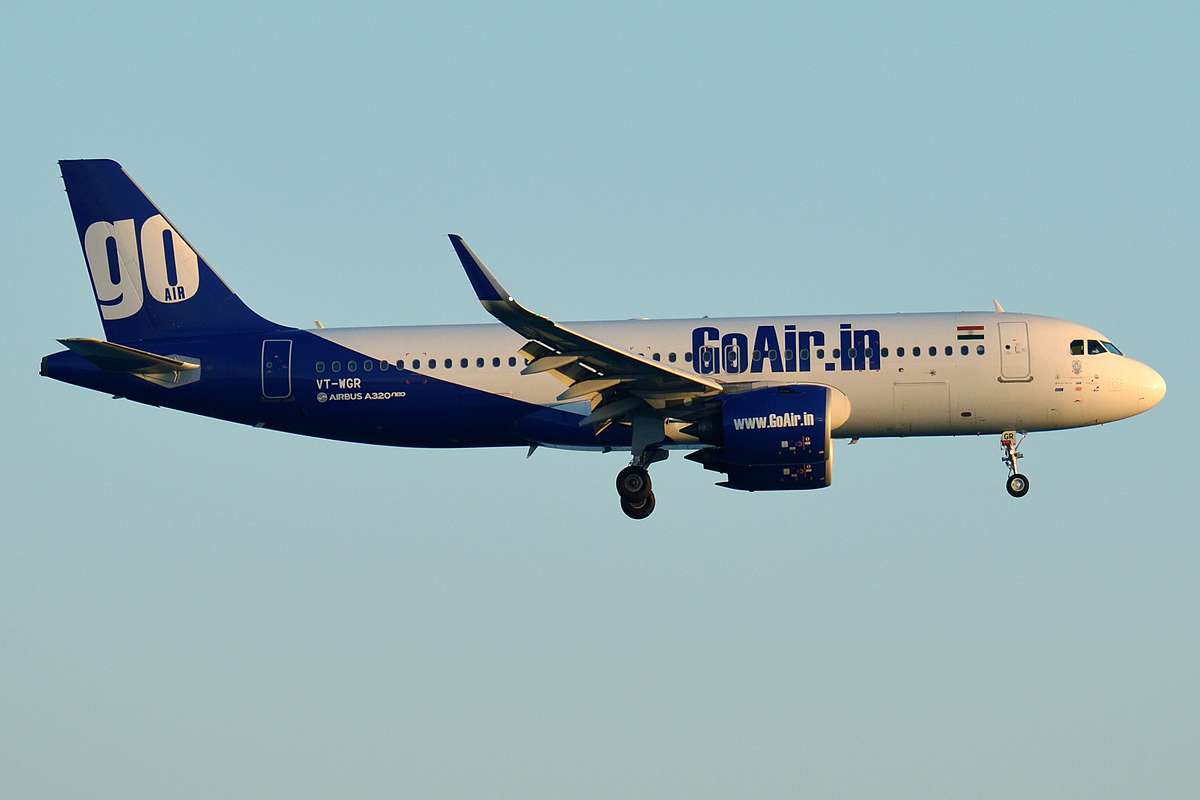 A Go First Airbus A320neo