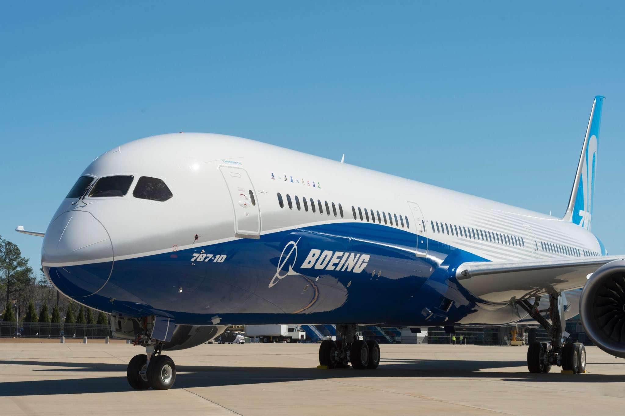 A Boeing 787 Dreamliner