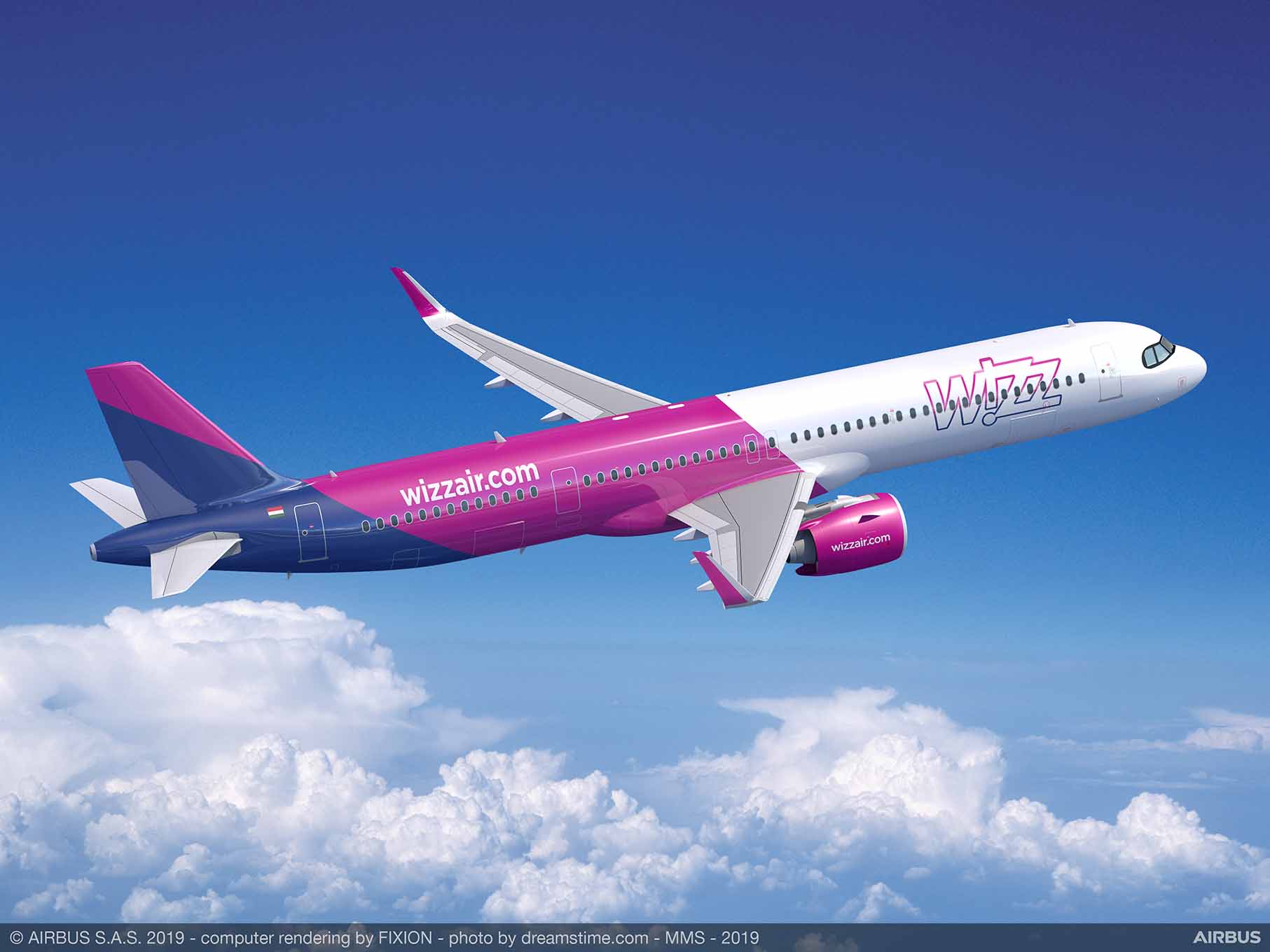 A Wizz Air Airbus A321XLR