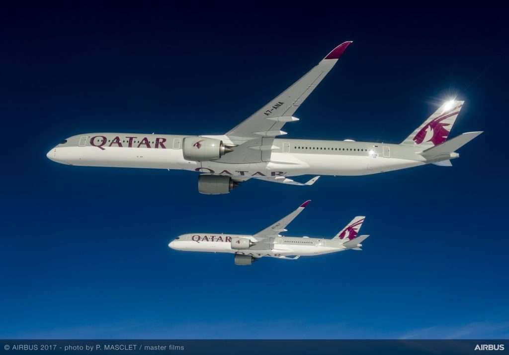 Qatar Airways Airbus A350s