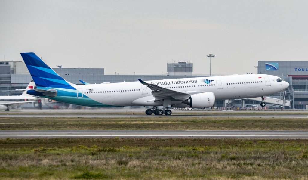 A Garuda Indonesia Airbus A330neo