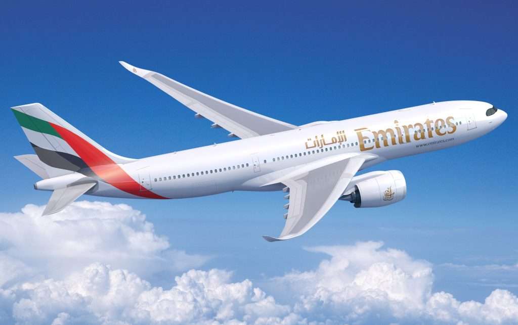 An Emirates Airbus A330neo