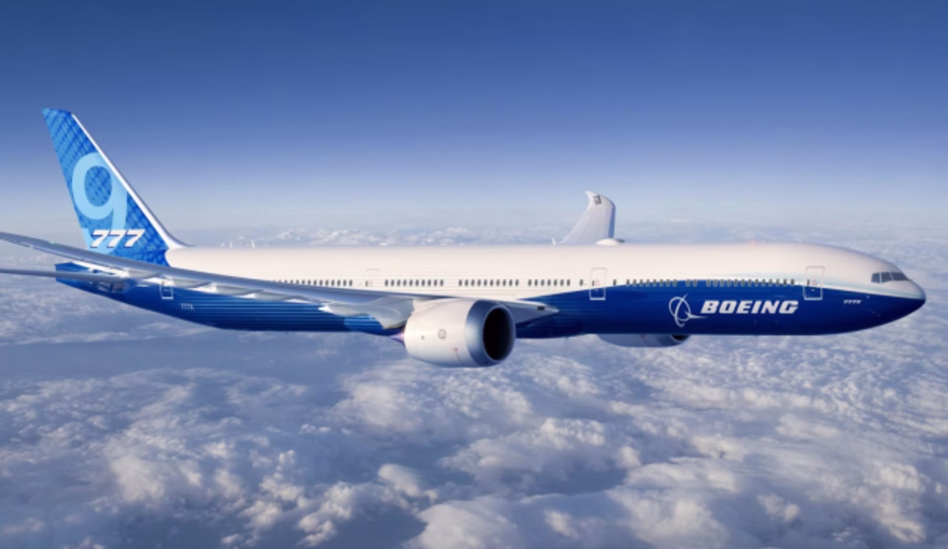A Boeing 777X