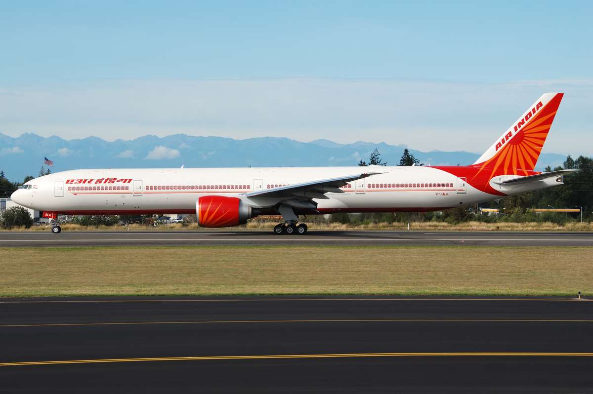An Air India Boeing 777-300ER