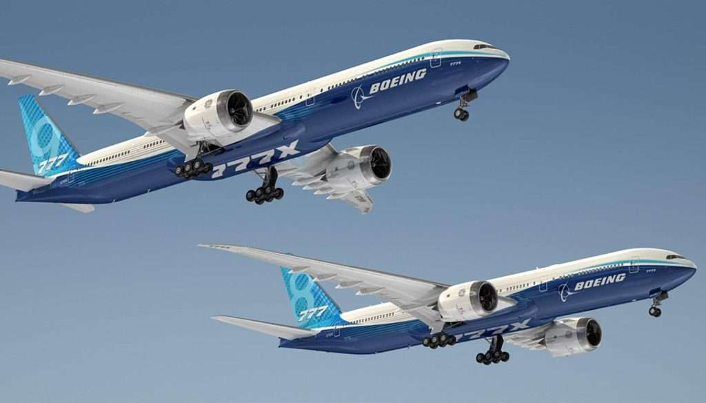 The Boeing 777X family