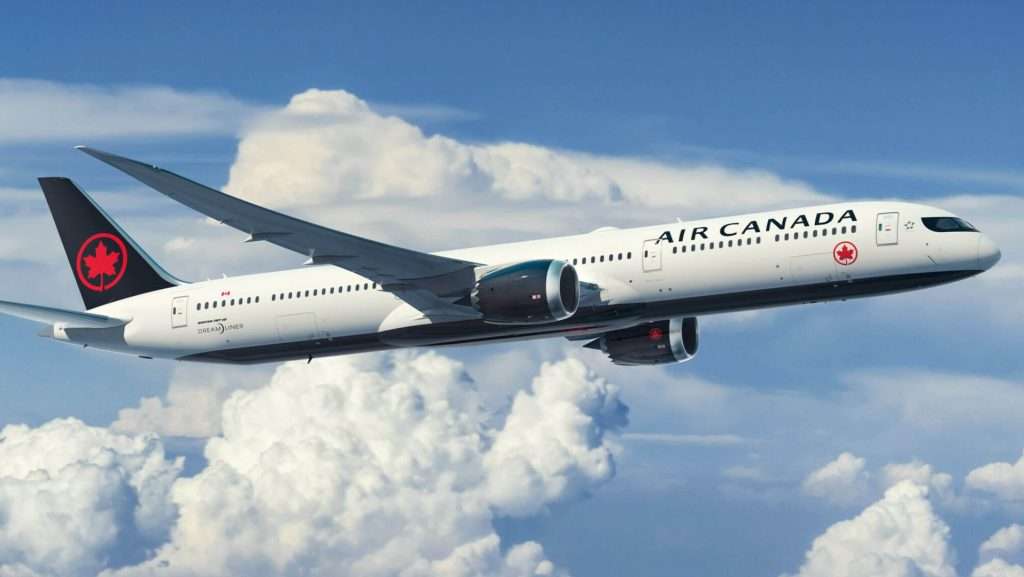 An Air Canada 787-10