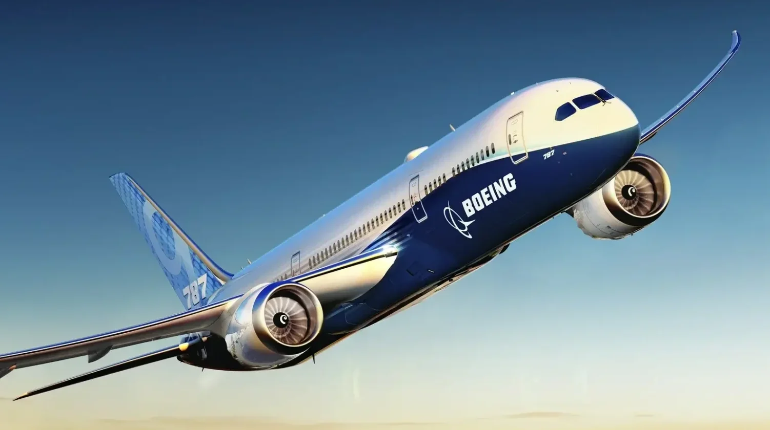A Boeing 787 Dreamliner