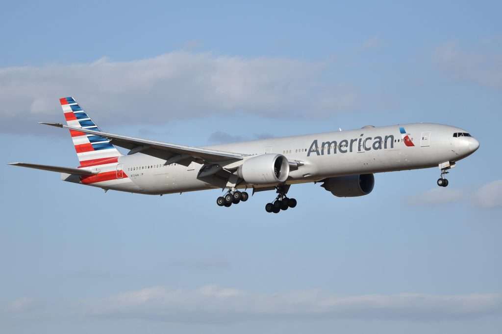 An American Airlines Boeing 777-300ER