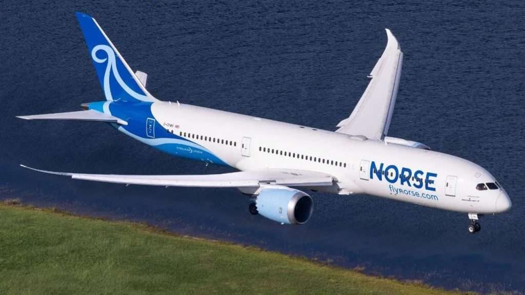 A Norse Atlantic Airways 787 to fly with IndiGo