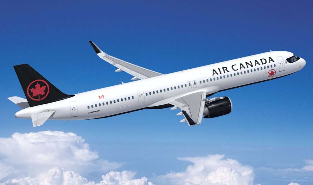 An Air Canada Airbus A321XLR