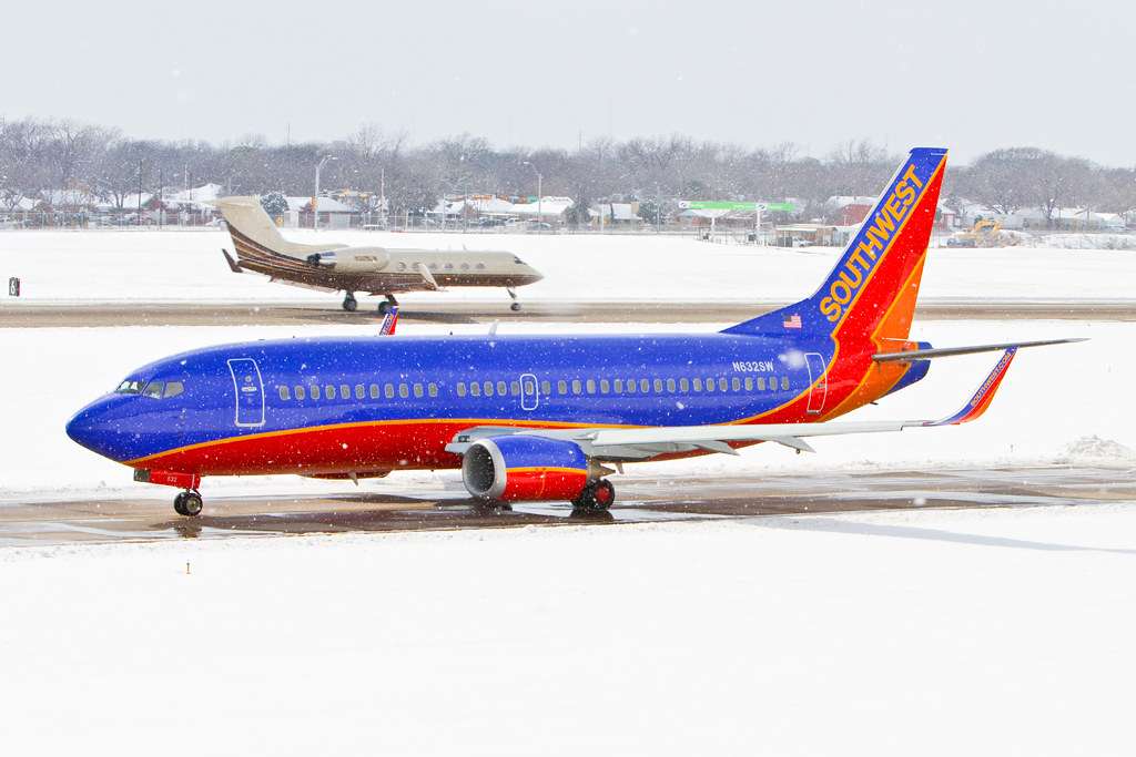 A Southwest Boeing 737-300