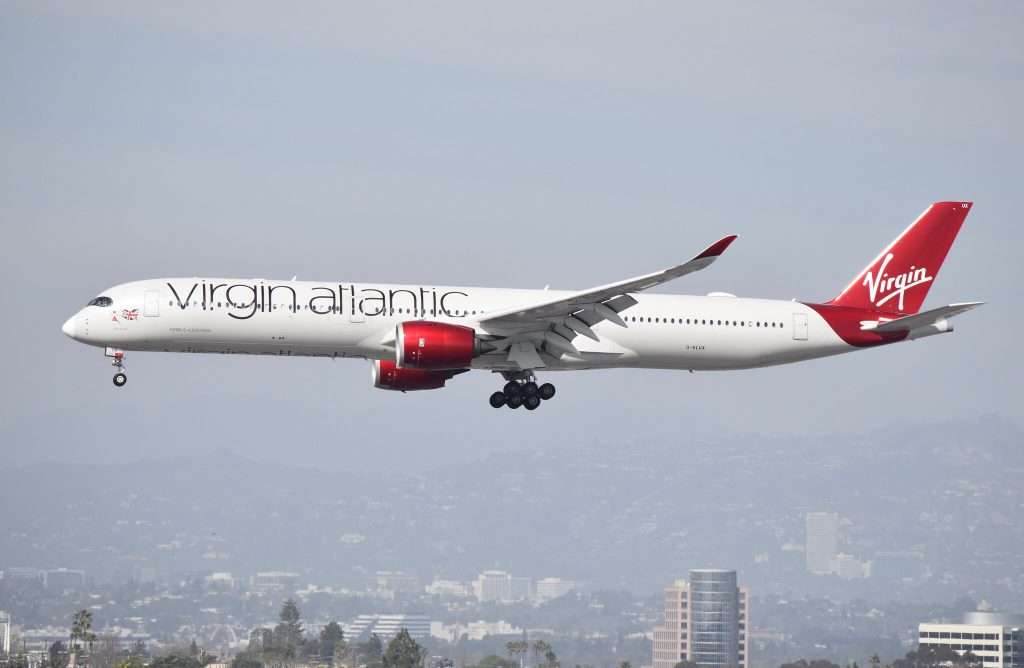 A Virgin Atlantic Airbus A350-1000