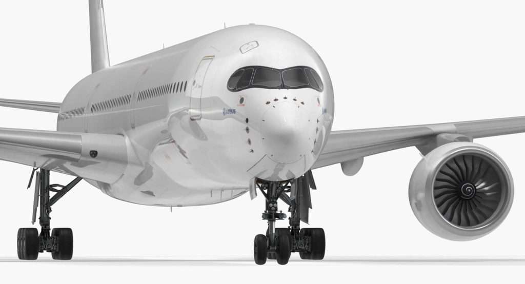 An Airbus A350
