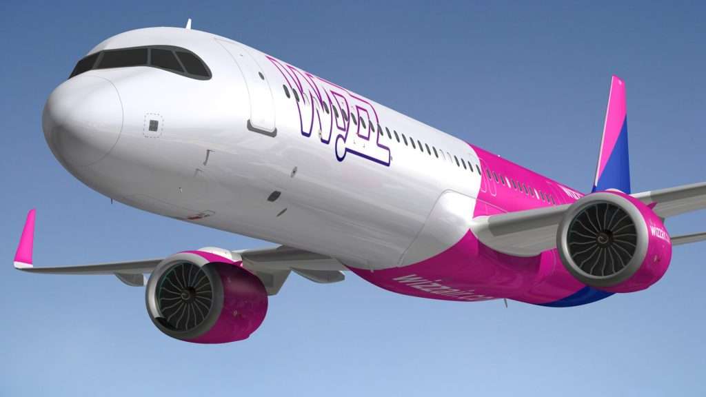 A Wizz Air Airbus A321XLR