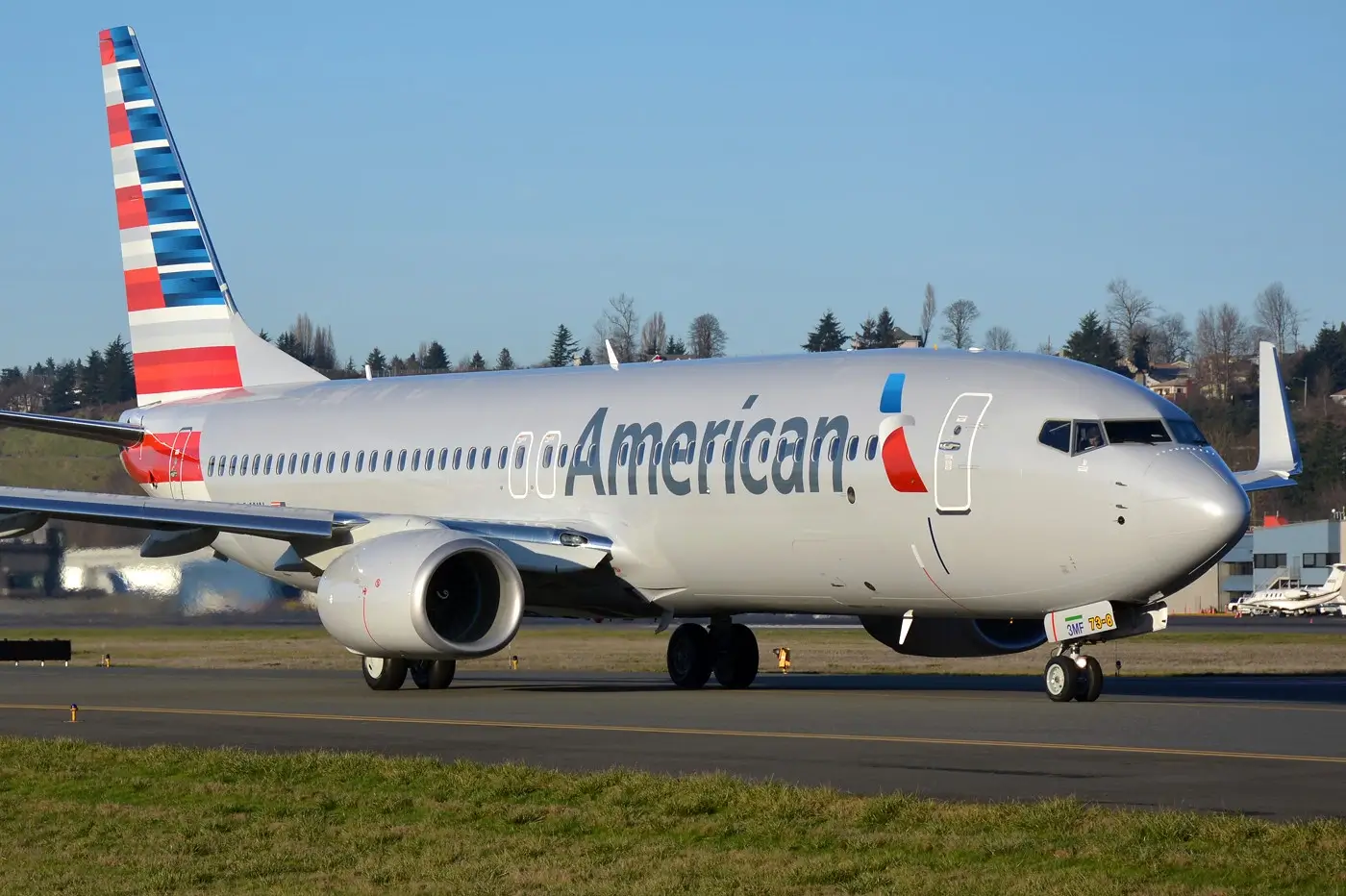 An American Airlines Boeing 737