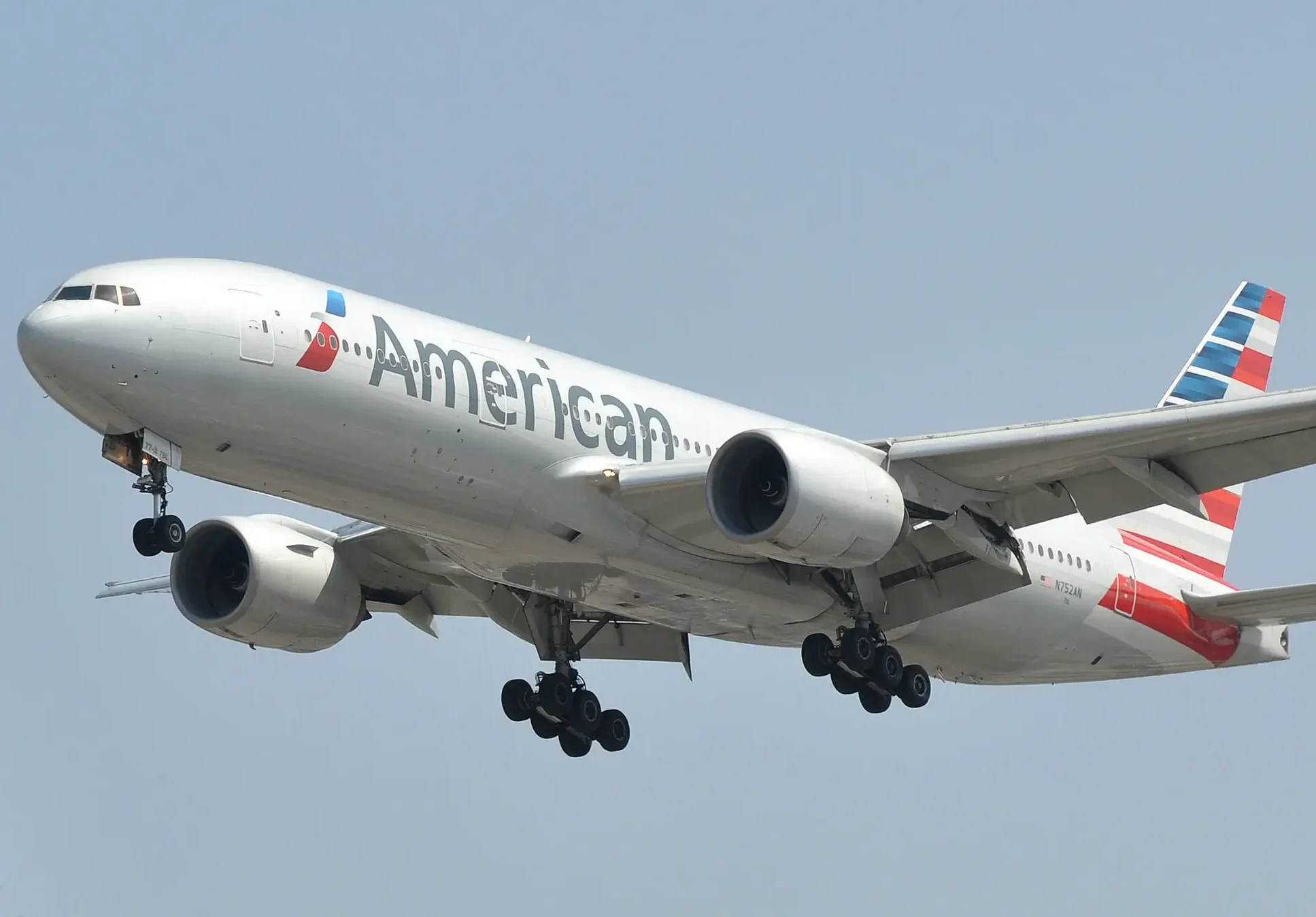 An American Airlines Boeing 777
