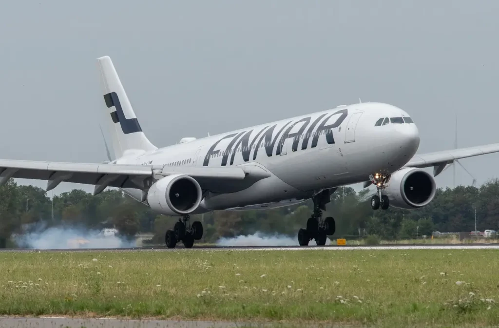 A Finnair Airbus A330-300