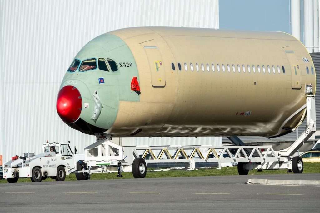 The Airbus A350-1000