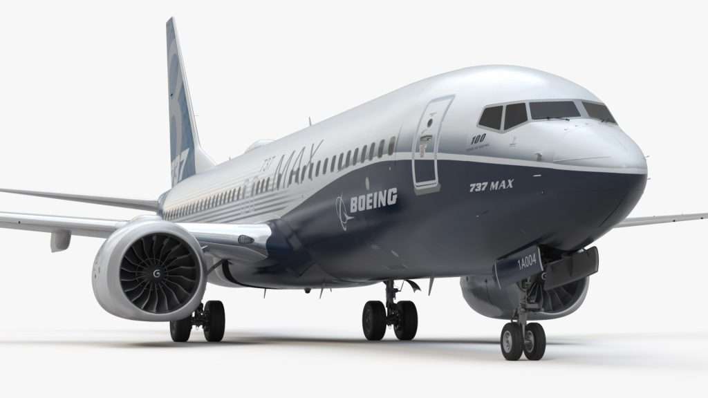 A Boeing 737 MAX destined for China.