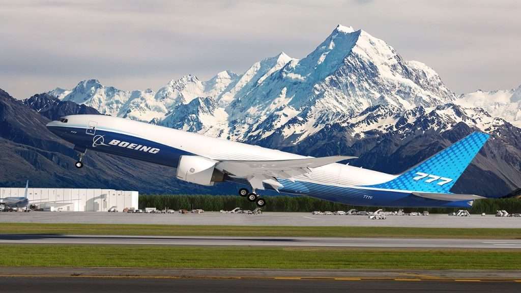 A Boeing 777 Freighter