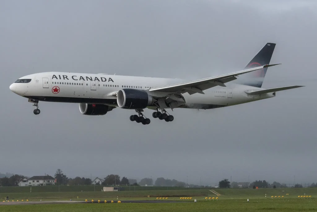 An Air Canada Boeing 777