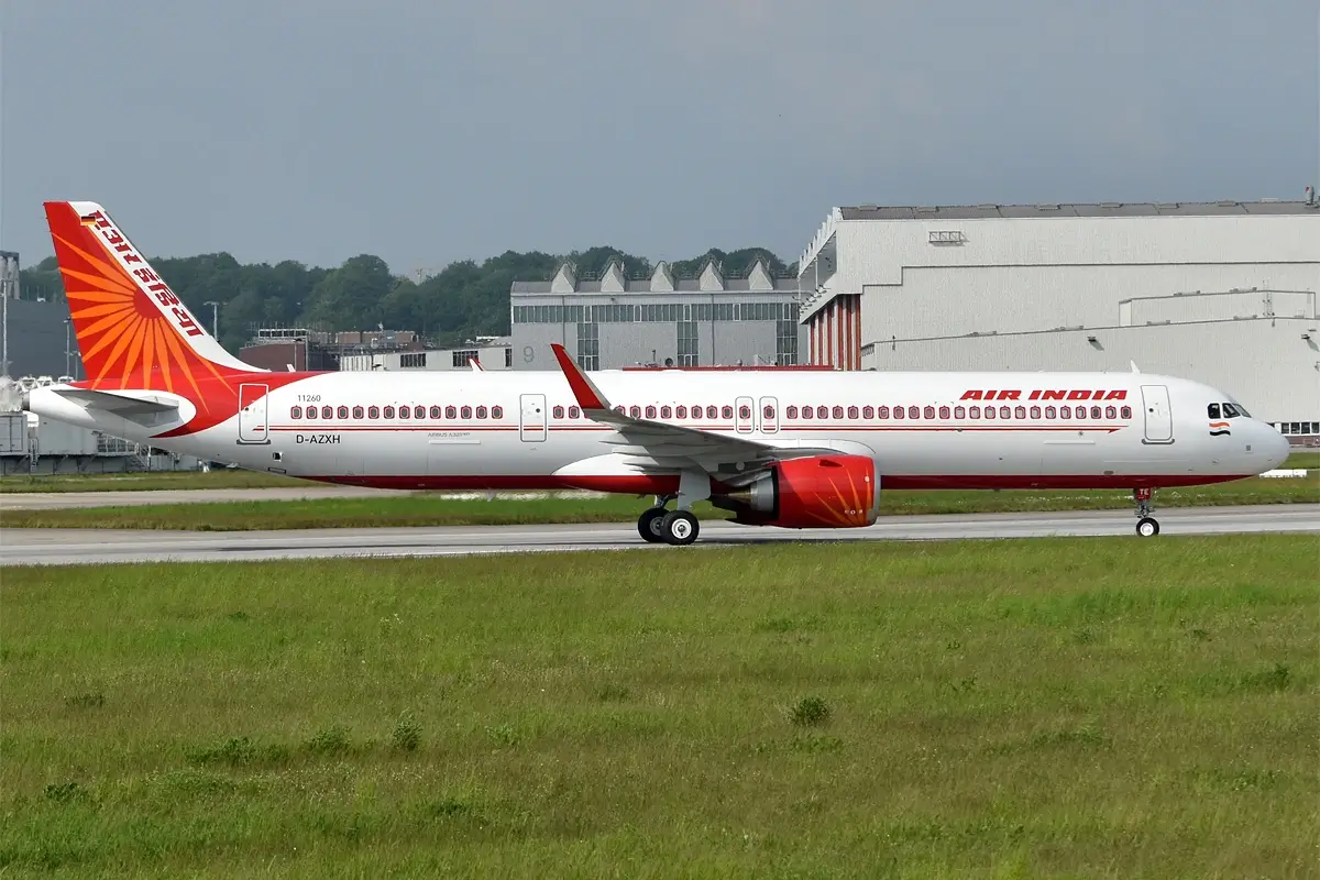 An Air India Airbus A321neo