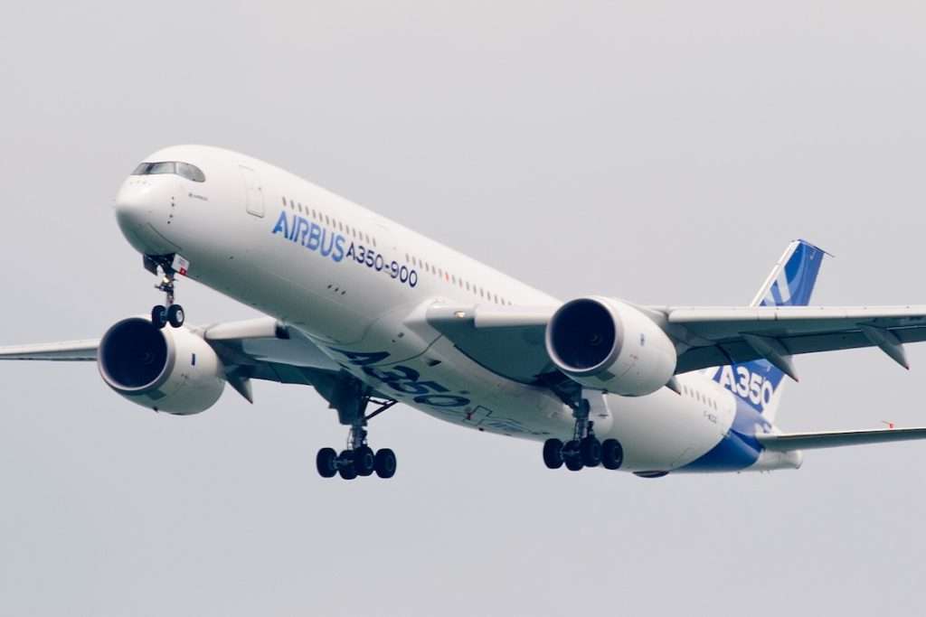 An Airbus A350-900