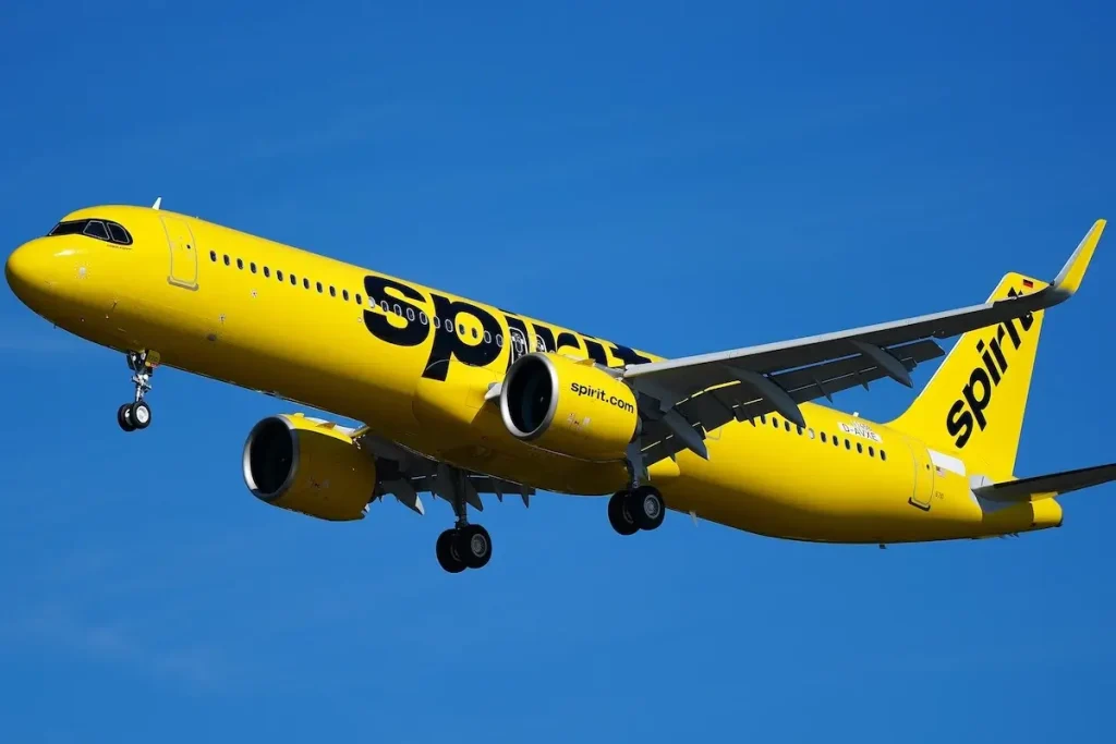A Spirit Airlines Airbus A321neo
