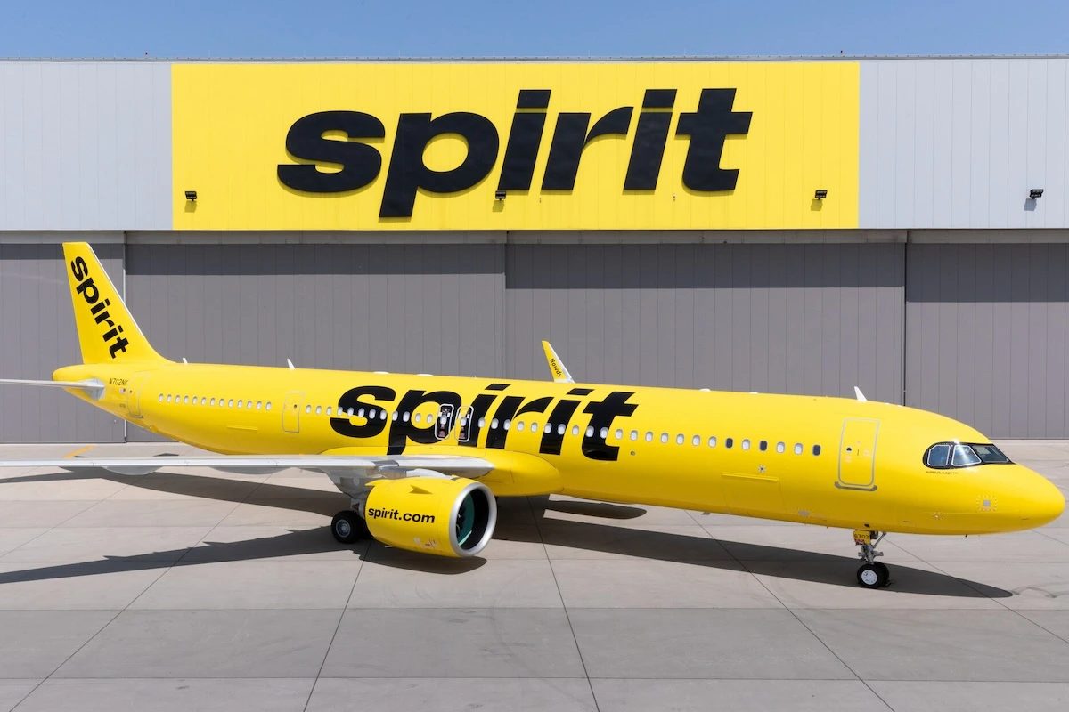 A Spirit Airlines Airbus A321neo