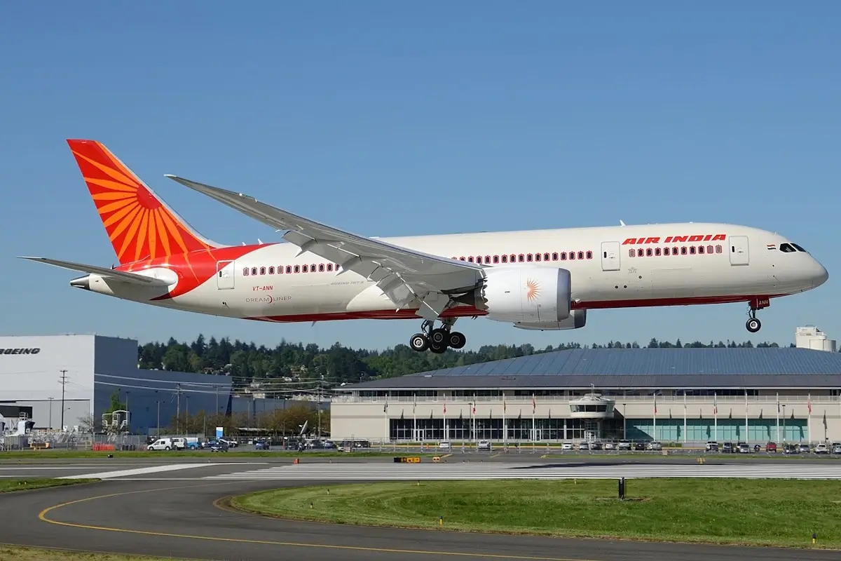 An Air India Boeing 787 Dreamliner