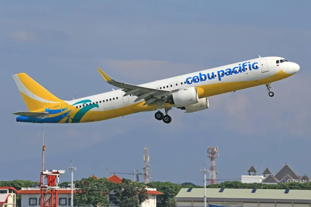 A Cebu Pacific Airbus A321neo