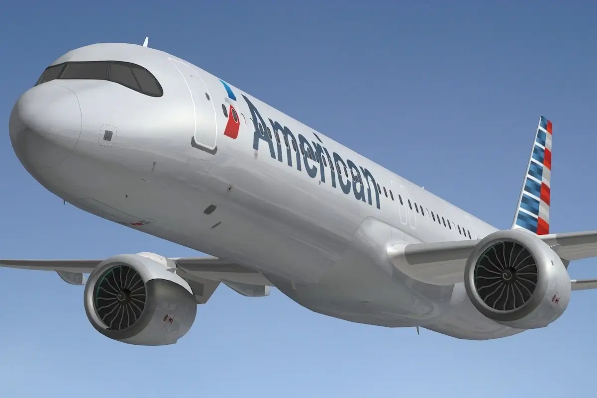An American Airlines Airbus A321XLR