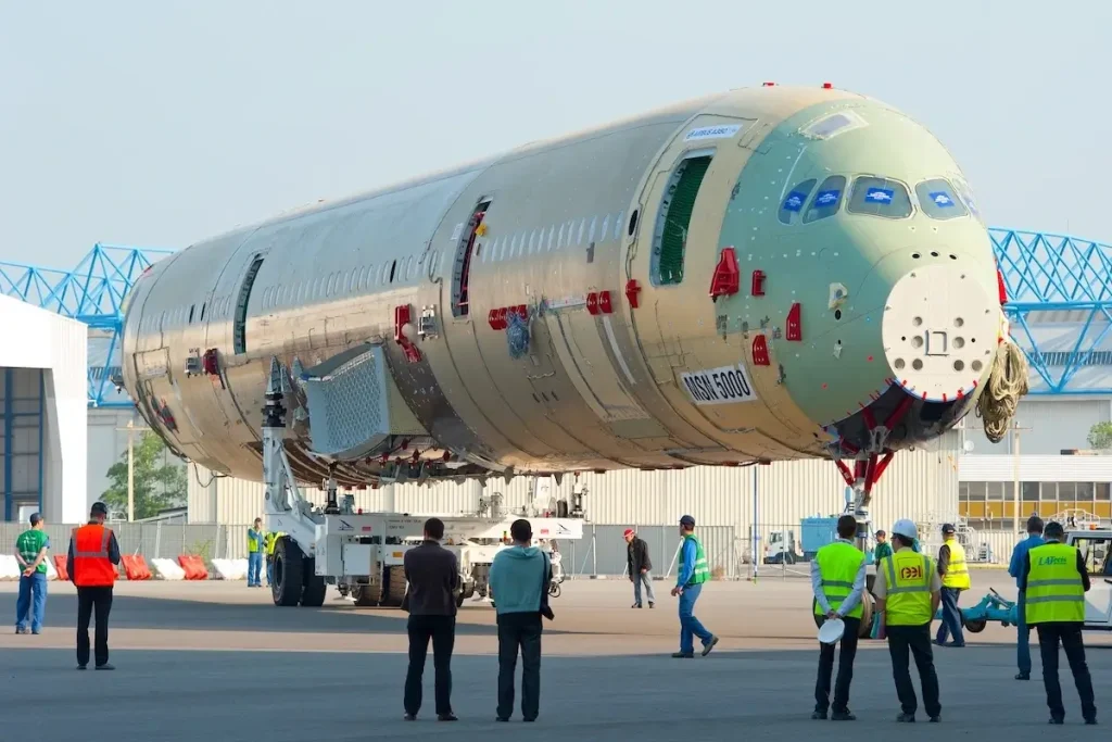 The Airbus A350